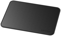 Коврик для мыши Satechi Eco Leather Deskmate ST-ELMPK черный, эко-кожа 250 x 190 мм