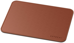 Коврик для мыши Satechi Eco Leather Deskmate ST-ELMPN коричневый, эко-кожа 250 x 190 мм