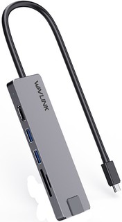 Док-станция WAVLINK WL-UHP3409 USB-C Travel Mini/100W PD/USB3.0/USB2.0/HDMI 4K 30HZ/Gigabit LAN