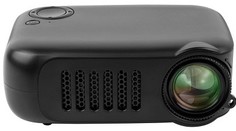 Проектор Rombica Ray Mini Black MPR-M200 LCD, 320×240, 16:9, 4:3, 800lm, 1000:1, 30000 ч, HDMI, USB, microSD, AUX