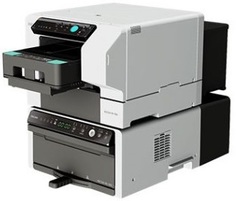 Принтер Ricoh Ri 100 257001_ текстильный, струйный для печати по ткани, 4 цвета, 80 сек/29х20 см (с модулем термозакрпления 257045)