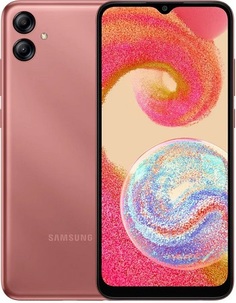 Смартфон Samsung Galaxy A04E 3/32GB SM-A042FZCDMEB медный 2Sim 6.5" 720x1600 Android 12 13Mpix 3G 4G 802.11 a/b/g/n/ac GPS GSM900/1800 GSM1900 Touch m