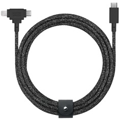 Кабель Native Union BELT-CCL-COS-NP Belt Cable Universal, 1.5 м, серый космос