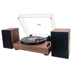 Проигрыватель виниловых пластинок Music Public Kingdom TT35ATS Brown Wood