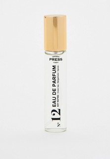 Парфюмерная вода Press Gurwitz Perfumerie №12 с нотами зеленого чая, бергамота, специй, 10 мл