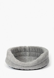 Лежак для животных Bigzu.ru Сола Люкс 50х40 см серый мех