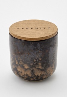 Свеча ароматическая Aroma Doma Serenity "Ежевика, ваниль, мускус", 8,8х8,8х10 см