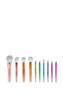 Набор кистей для макияжа BH Cosmetics BH Take Me Back To Brazil 10 Piece Brush Set, 213 г