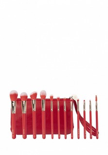 Набор кистей для макияжа BH Cosmetics Fa La La Fierce 12 Piece Face & Eye Brush Set with Bag, 204,43 г