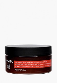 Маска для волос Apivita с протеинами киноа и медом для окрашенных волос, 200 мл