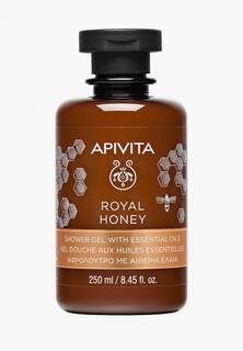 Гель для душа Apivita Королевский мед с эфирными маслами, 250 мл