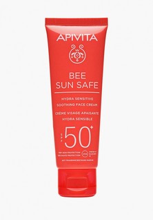 Крем солнцезащитный Apivita для чувствительной кожи лица