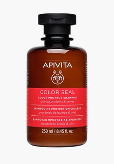 Шампунь Apivita для окрашенных волос с протеинами киноа и медом 250 мл