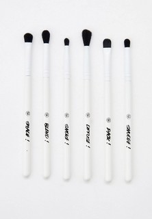 Набор кистей для макияжа BH Cosmetics SAY IT! 6 Piece Eye Brush Set with Bag, 98, 67 г