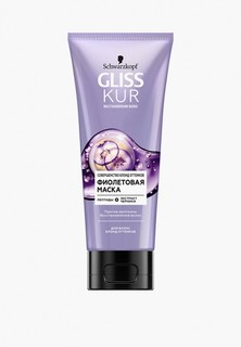Маска для волос Глисс Кур Gliss Kur Фиолетовая Совершенство блонд оттенков, 200 мл