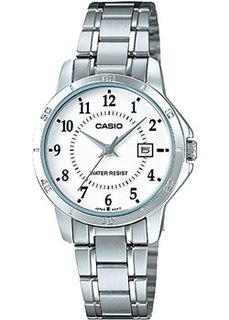 Японские наручные женские часы Casio LTP-V004D-7B. Коллекция Analog