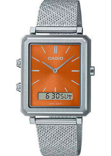 Японские наручные мужские часы Casio MTP-B205M-5E. Коллекция Ana-Digi