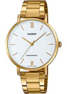 Японские наручные женские часы Casio LTP-VT01G-7B. Коллекция Analog