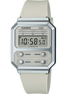 Японские наручные мужские часы Casio A100WEF-8A. Коллекция Vintage