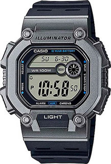 Японские наручные мужские часы Casio W-737H-1A2. Коллекция Digital