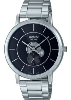 Японские наручные мужские часы Casio MTP-B130D-1A. Коллекция Analog