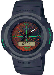 Японские наручные мужские часы Casio AW-500MNT-1A. Коллекция G-Shock