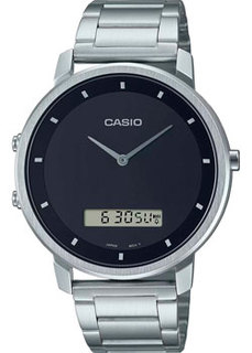 Японские наручные мужские часы Casio MTP-B200D-1E. Коллекция Ana-Digi