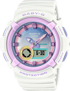 Японские наручные женские часы Casio BGA-280PM-7A. Коллекция Baby-G