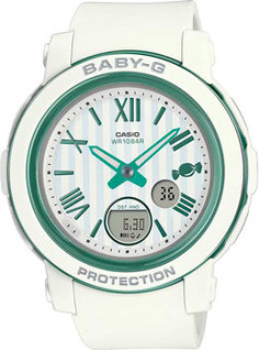 Японские наручные женские часы Casio BGA-290SW-7A. Коллекция Baby-G