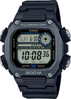Японские наручные мужские часы Casio DW-291HX-1A. Коллекция Digital