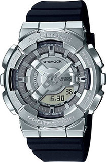 Японские наручные женские часы Casio GM-S110-1A. Коллекция G-Shock