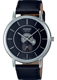 Японские наручные мужские часы Casio MTP-B130L-1A. Коллекция Analog