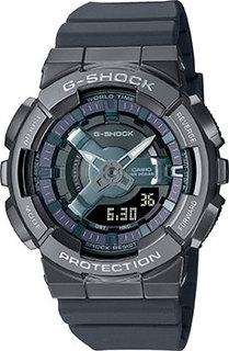 Японские наручные женские часы Casio GM-S110B-8A. Коллекция G-Shock