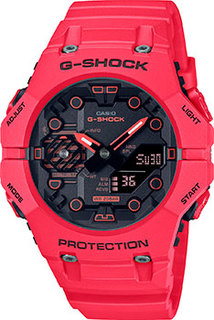 Японские наручные мужские часы Casio GA-B001-4A. Коллекция G-Shock