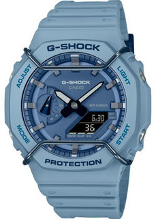 Японские наручные мужские часы Casio GA-2100PT-2A. Коллекция G-Shock
