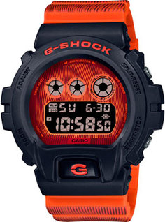 Японские наручные мужские часы Casio DW-6900TD-4. Коллекция G-Shock