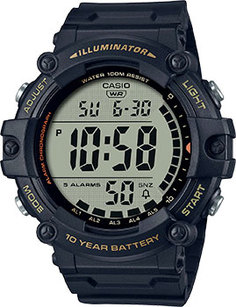 Японские наручные мужские часы Casio AE-1500WHX-1A. Коллекция Digital