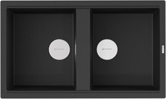 Кухонная мойка Artceramic Omoikiri Kitagawa 86-2-GB графит 4993492