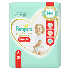 Подгузники-трусики PAMPERS PREMIUM CARE PANTS Extra Large 15+ кг 18 шт