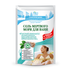 Соль для ванн ФИТОКОСМЕТИК Мертвого моря крепкий иммунитет 530 г Fitoкосметик
