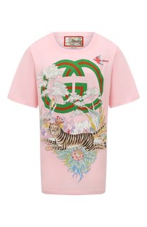 Хлопковая футболка Gucci