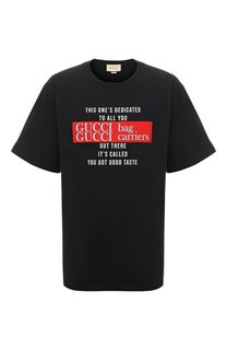 Хлопковая футболка Gucci