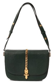 Сумка Sylvie 1969 small из кожи ящерицы Gucci