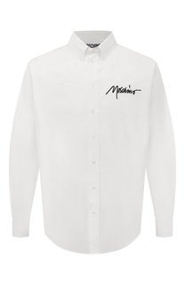 Хлопковая рубашка Moschino