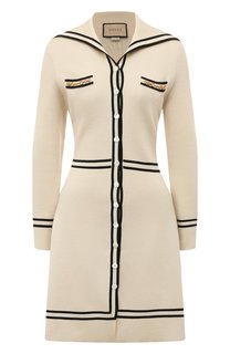Шерстяное платье Gucci