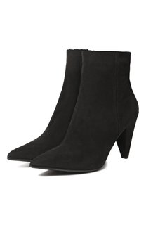 Замшевые ботильоны Gianvito Rossi