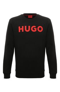Хлопковый джемпер HUGO