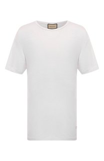 Льняная футболка Gucci