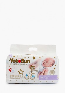 Подгузники Yokosun Premium NB (0-5 кг), 36 шт.