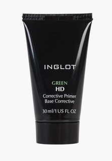 Праймер для лица Inglot HD corrective primer green, 30 мл